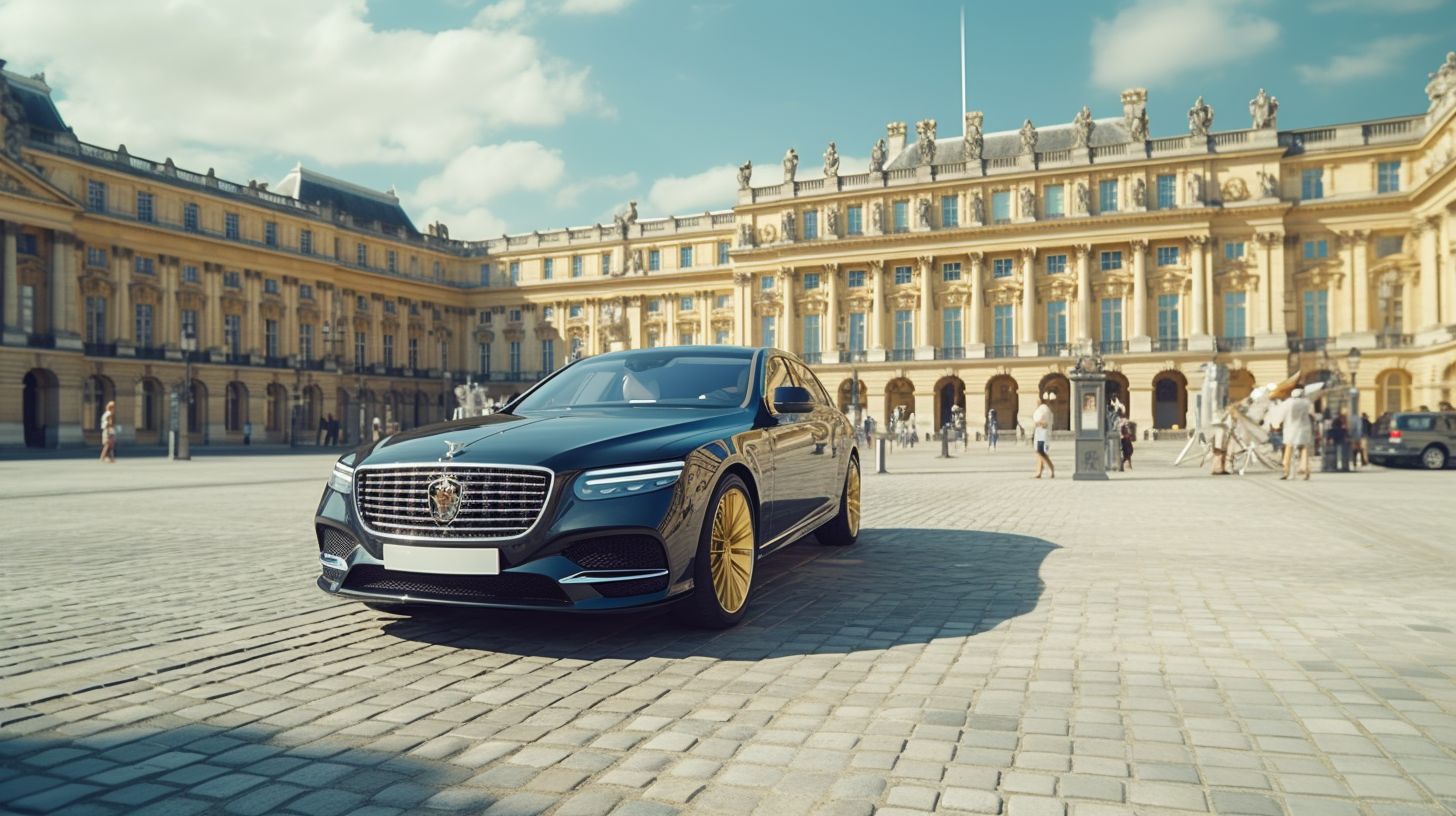 A Day Trip to Versailles from Paris in a luxury car.