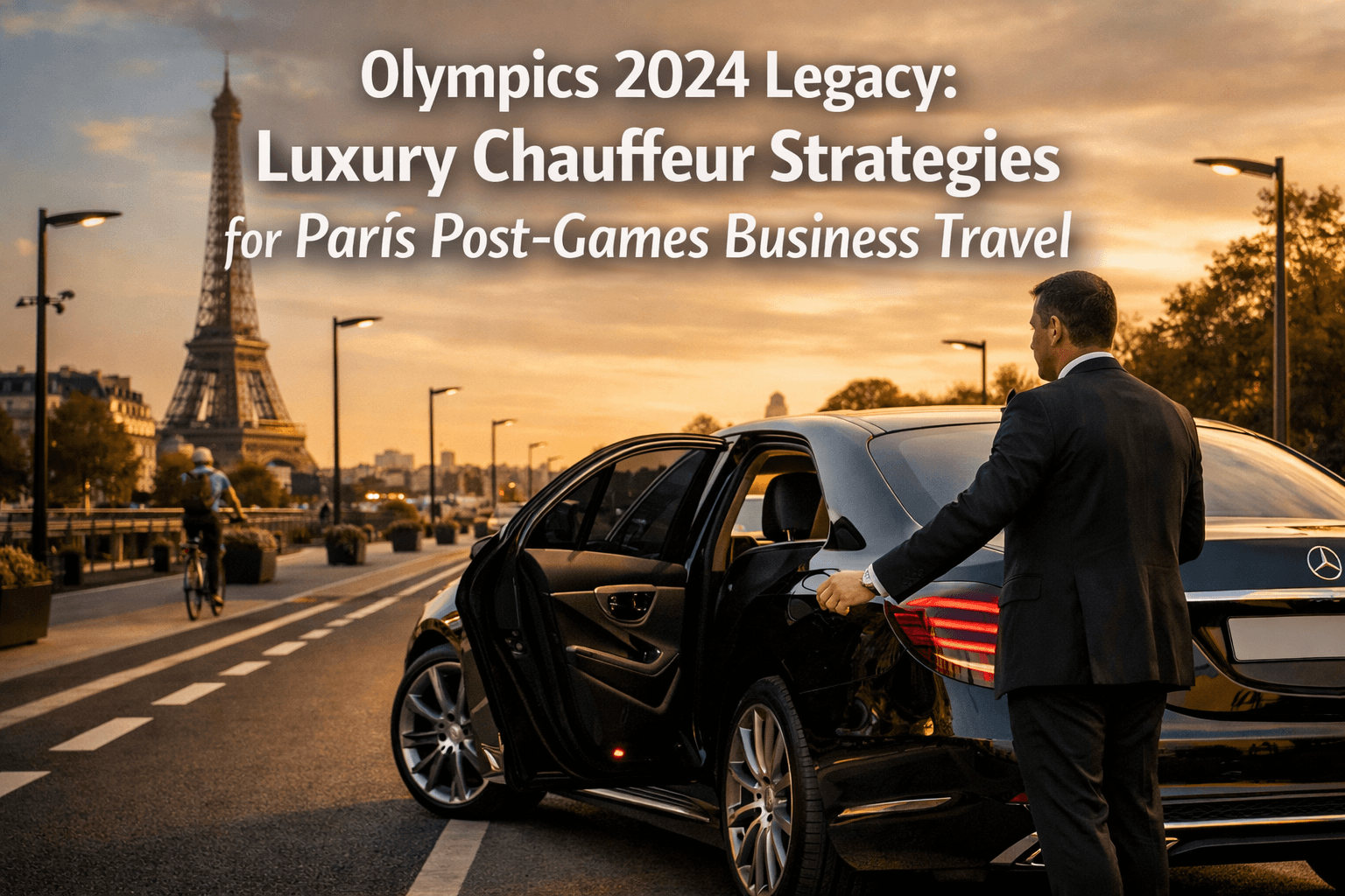 Olympics 2024 Legacy: Luxury Chauffeur Strategies For Paris Post-Games Business Travel And Venue Access 1 Professional () editorial hero image featuring 'Olympics 2024 Legacy: Luxury Chauffeur Strategies for Paris Post-Games