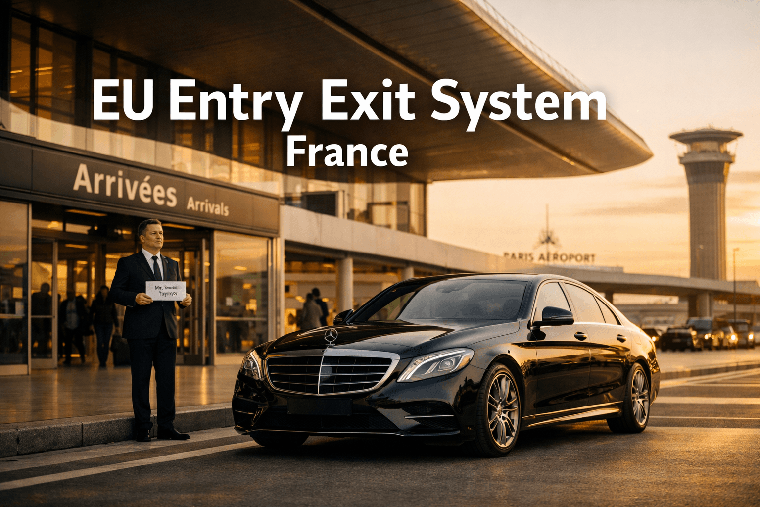 Track Entry Guide EU Entry/Exit System 2026: CDG Chauffeur & Fast-Track Guide